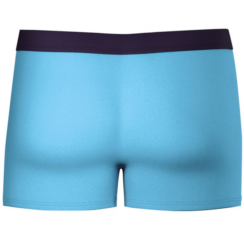 ATHENA Boxer Bain Moulant Homme WAVES Bleu Turquoise