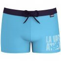 ATHENA Boxer Bain Moulant Homme WAVES Bleu Turquoise