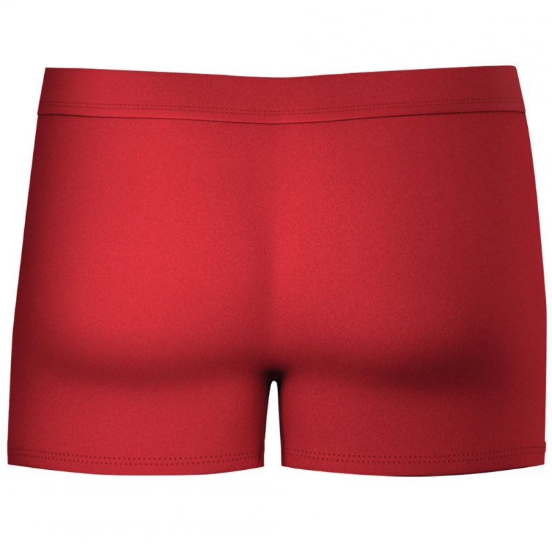 EMINENCE Boxer Bain FIBRES RECYCLÉES Homme UNI Rouge