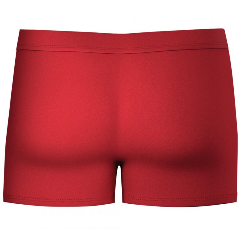 EMINENCE Boxer Bain Homme Fibres recyclées UNI Rouge