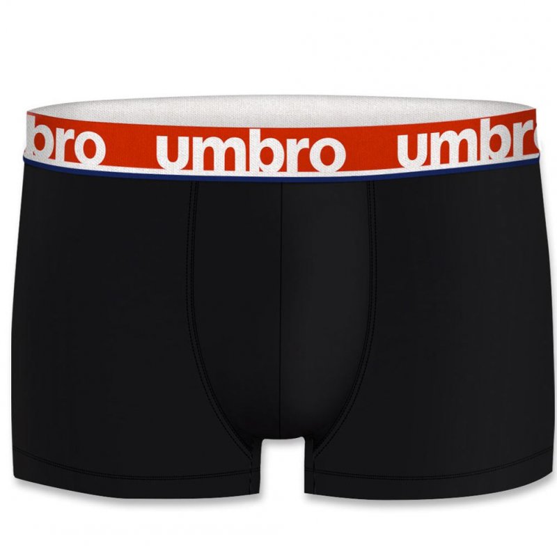 UMBRO Boxer Homme Coton BCASS2 Noir