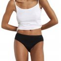 Slip Femme MOMENTS OUPS Noir et Uni