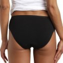 DIM Culotte Absorbante Lavable Femme MOMENTS OUPS Noir