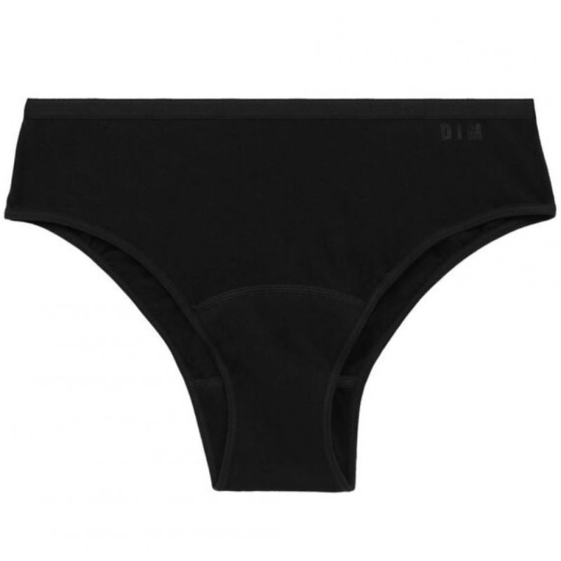 Slip Femme MOMENTS OUPS Noir et Uni