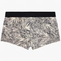 AUBADEMEN Boxer Homme Coton Modal FELN Noir Taupe