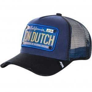 VON DUTCH Casquette Homme MicroCoton TRUCK 15 Noir Marine