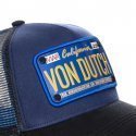 VON DUTCH Casquette Homme MicroCoton TRUCK 15 Noir Marine