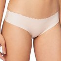 DIM Lot de 2 Boxers string Femme Coton BODY TOUCH Grenat Beige