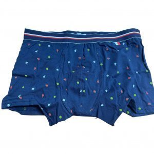 EMINENCE Lot de 2 Boxers Homme Coton FAIT EN FRANCE Marine Bleu