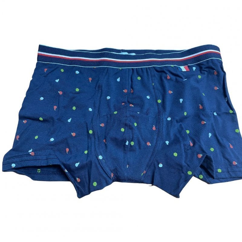 EMINENCE Lot de 2 Boxers Homme Coton FAIT EN FRANCE Bleu Marine
