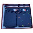 EMINENCE Lot de 2 Boxers Homme Coton FAIT EN FRANCE Marine Bleu