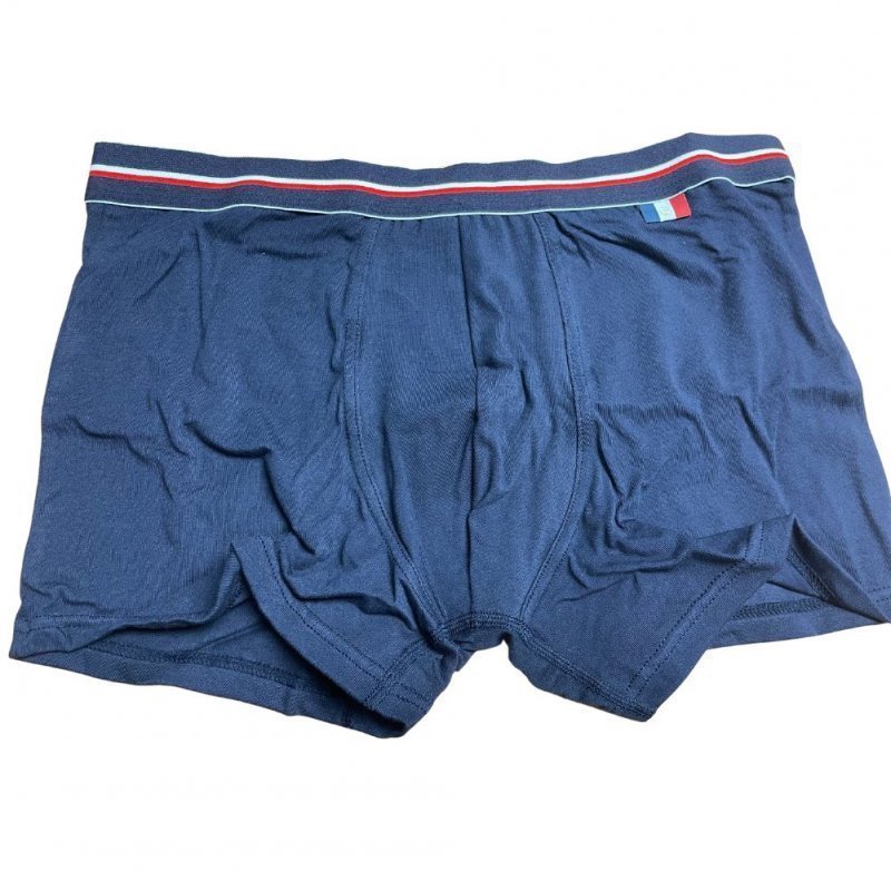 EMINENCE Lot de 2 Boxers Homme Coton FAIT EN FRANCE Marine Bleu