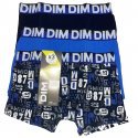 Lot de 3 DIM Boxer Garçon Coton STRETCH Bleu Marine