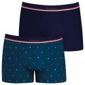 EMINENCE Lot de 2 Boxers Homme Coton FAIT EN FRANCE Bleu Marine