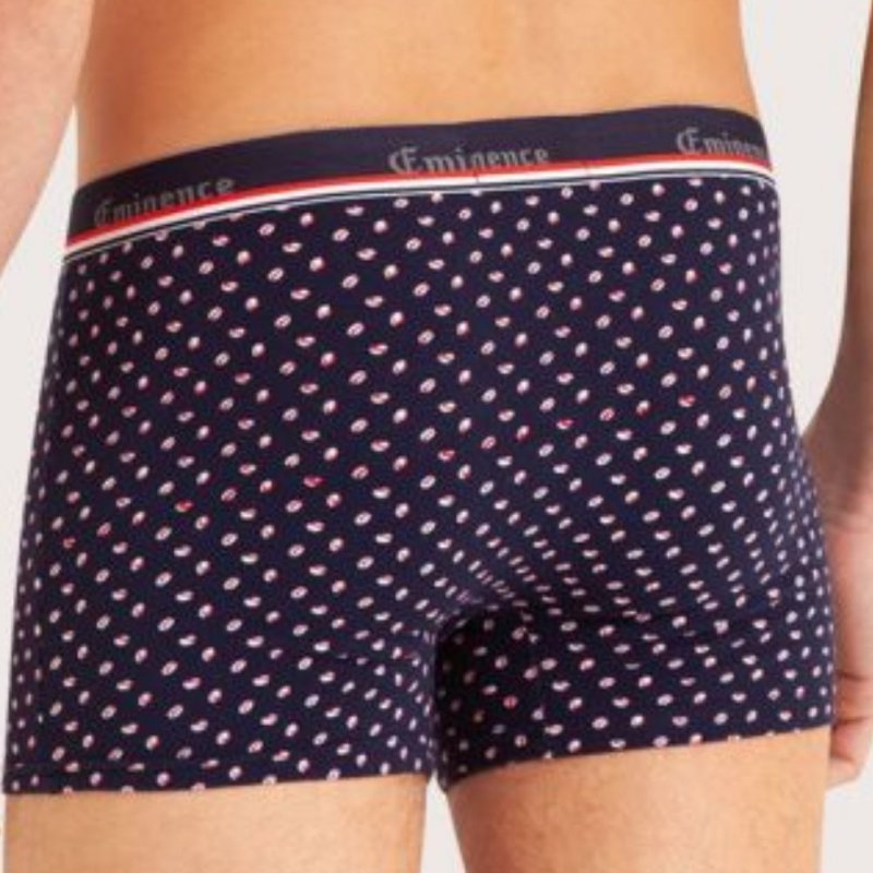 EMINENCE Lot de 2 Boxers Homme Coton FAIT EN FRANCE Marien Anthracite