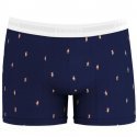 Boxer Homme JOUEUR Blanc et Marine