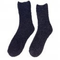 TWINDAY 2 paires de Chaussettes Femme Microfibre DOUBRIL Violet Rose