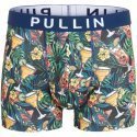 PULL IN Boxer Homme Microfibre DEARLOVE Bleu Multicolore