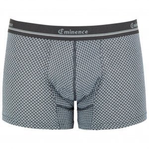 EMINENCE Boxer Homme Coton Absorbant SÉRÉNITÉ Cube 3D noir