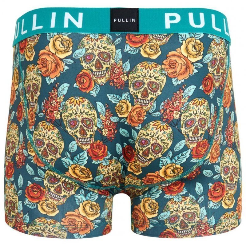 PULL IN Boxer Homme Microfibre KANKUN Bleu Multicolore