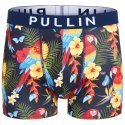 PULL IN Boxer Homme Microfibre COLORFULL Marine Multicolore