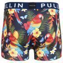 PULL IN Boxer Homme Microfibre COLORFULL Marine Multicolore