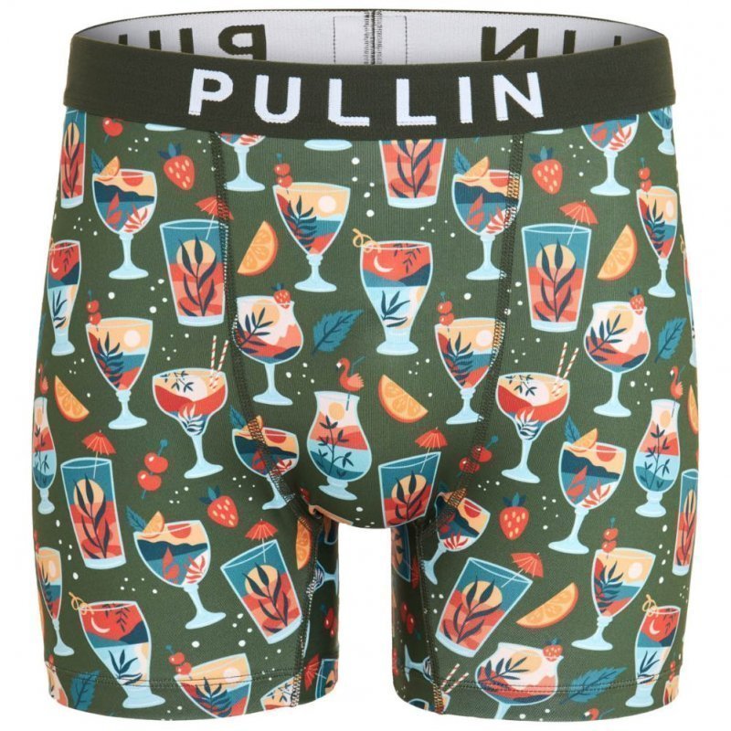 PULL IN Boxer Long Homme Microfibre SUNCOK Multicolore