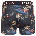 Boxer Homme VOLCANO Noir et Rouge