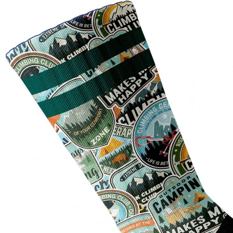 Chaussettes Homme CLIMBING Bleu et Kaki