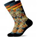 PULL IN Chaussettes Homme Coton KANKUN Bleu Multicolore