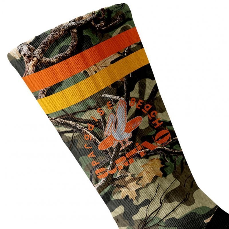 Chaussettes Homme PELICAM Vert et Orange