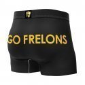 HERITAGE Boxer Garçon Microfibre VILLERS RUGBY Noir Jaune MADE IN FRANCE