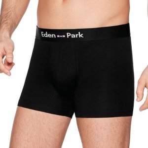 EDEN PARK Boxer Homme Coton ONE Noir