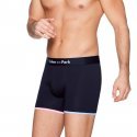 EDEN PARK Boxer Homme Coton LISERES Marine