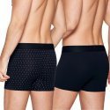 EDEN PARK Lot de 2 Boxers Homme Coton MINIBALLON Marine