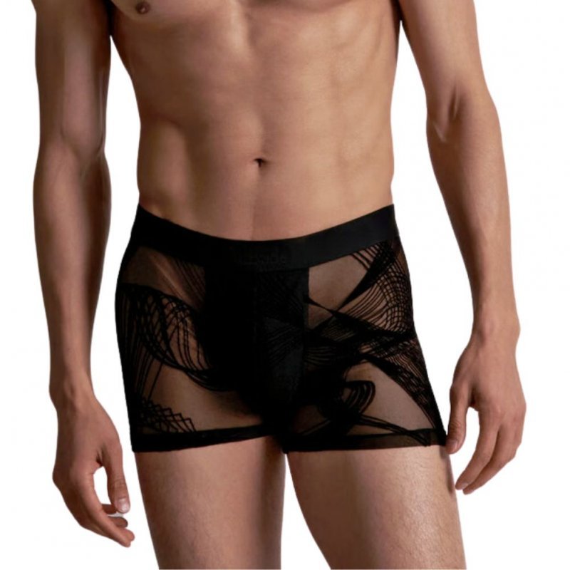 Boxer Homme WAVS Noir et Transparent