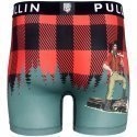 PULL IN Boxer Long Homme Microfibre BUCHERON Rouge