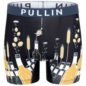 PULL IN Boxer Long Homme Microfibre CHAMPAGNE Noir