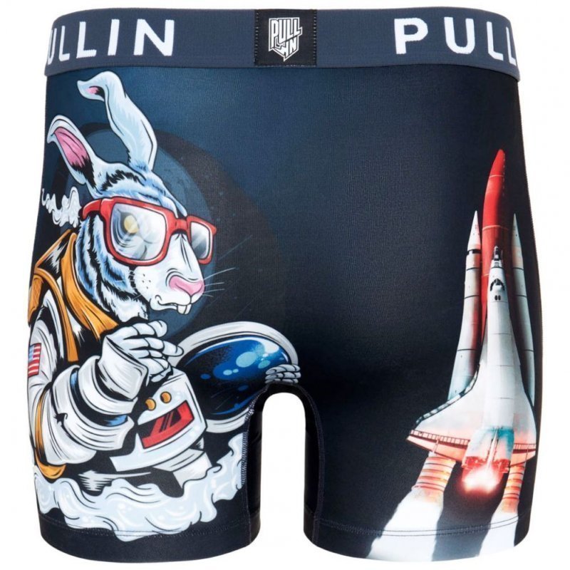 Boxer long Homme SPACERAB Noir et Blanc