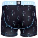 PULL IN Boxer Homme Microfibre SKULLRAIN Noir