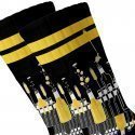 PULL IN Chaussettes Homme Coton CHAMPAGNE Noir