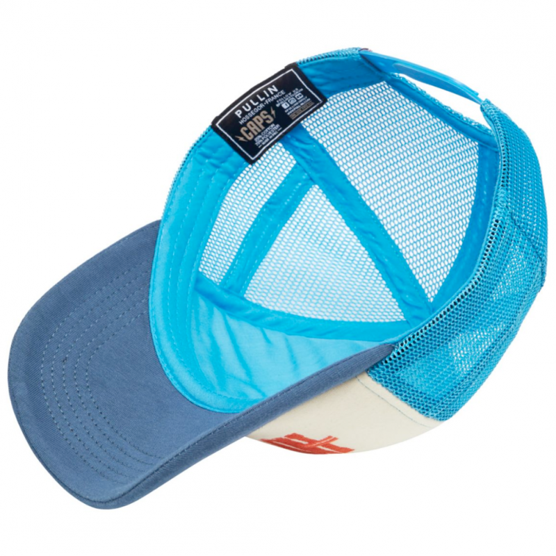 Casquette Homme HOTDOG Bleu et Blanc