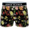 SERGE BLANCO Boxer Homme Microfibre SUBLASS3 Noir