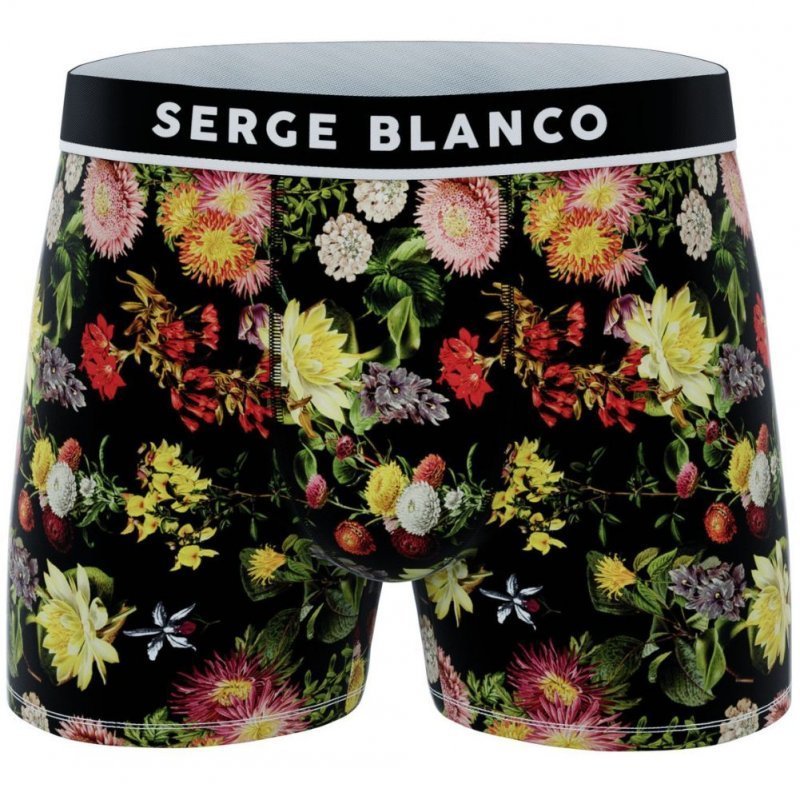 Boxer Homme SUBLASS3 Noir et Multicolore