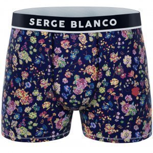 SERGE BLANCO Boxer Homme Microfibre SUBLASS4 Marine