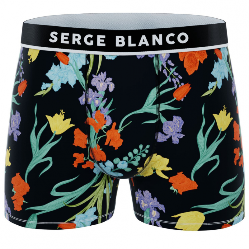 Boxer Homme SUBLASS4 Noir et Multicolore