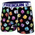Boxer Homme APE Noir et Multicolore