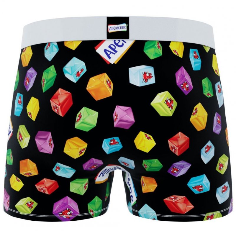 Boxer Homme APE Noir et Multicolore
