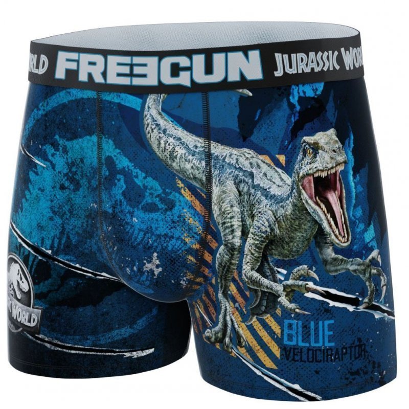 Boxer Homme BLU Bleu et Noir