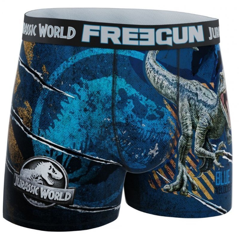 Boxer Homme BLU Bleu et Noir